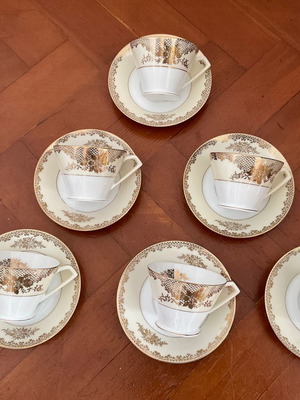 Σετ τσαγιου αντικα  Noritake Art Deco 1911-1940