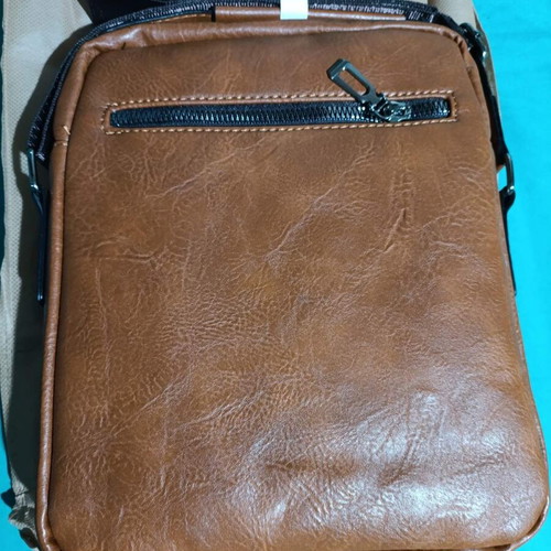 Men's High-Quality Leather Shoulder Bag New, Multifunctional Compartments