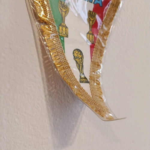 Small Football Pennant Italy National Team used