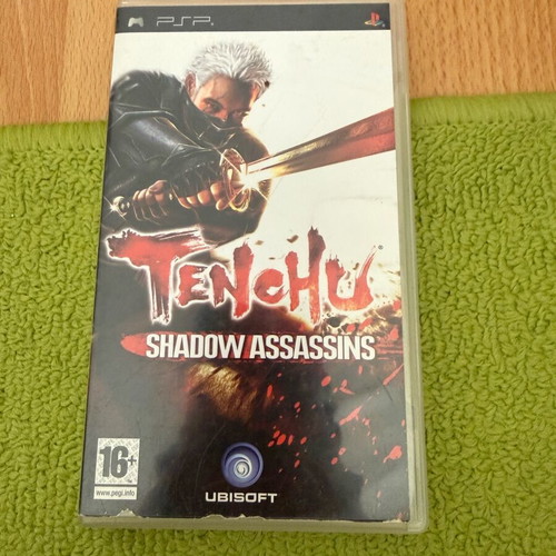 Tenchu PSP game used, moderate condition
