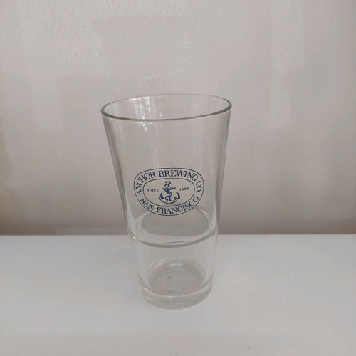 Anchor collectible beer glass like new