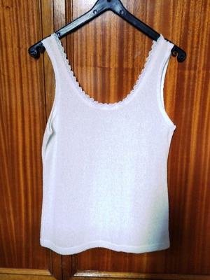 Set jacket with white top size M like new