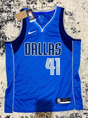 Dallas Mavericks Dirk Nowitzki φανέλα NBA με αριθμό 41