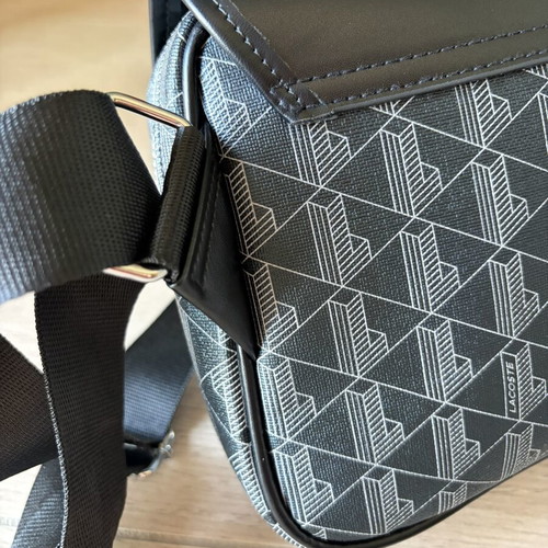 Lacoste messenger bag brand new, black