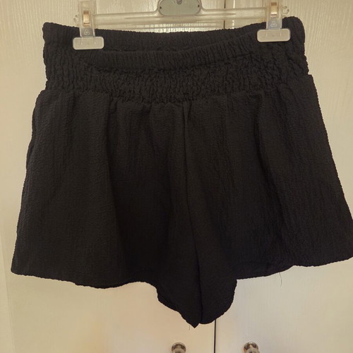 Shein maternity shorts black, like new, size large