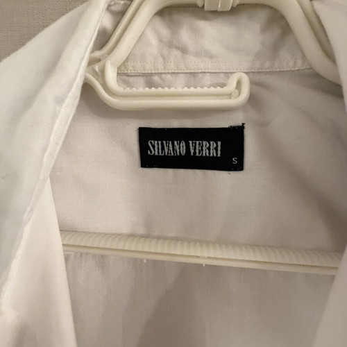 Men's white dress shirt, size S
