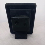 Table clock silver 925 functional, excellent condition