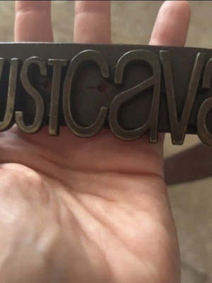 Just Cavalli belt like new, brown, size 95