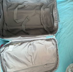 Choel suitcase used, blue