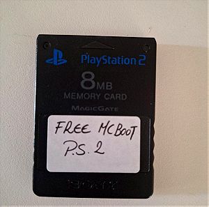 PS2 Free Mcboot memory card.
