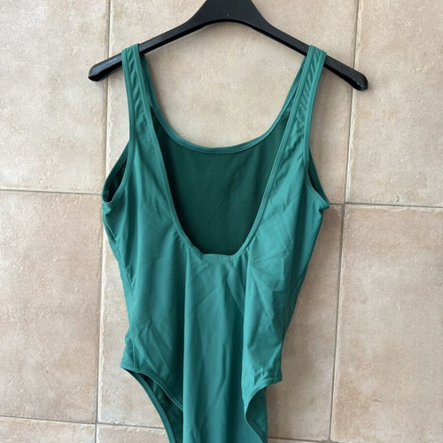 Adidas green swimsuit, size L