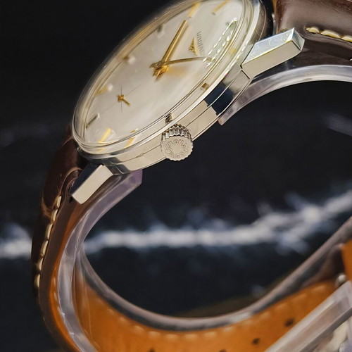 Longines Vintage Ref. 8490-1 Small Seconds wristwatch used, Cal. 490, 1960