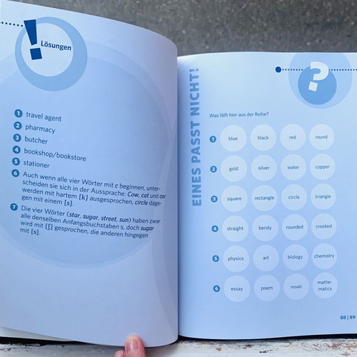 PONS Das große Rätselbuch Englisch language workbook