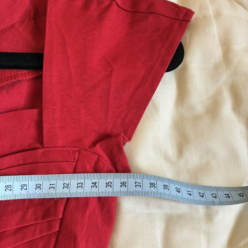 Stop Staring! Vintage Style 50s Wiggle Dress Red Vixen Pinup Rockabilly XS