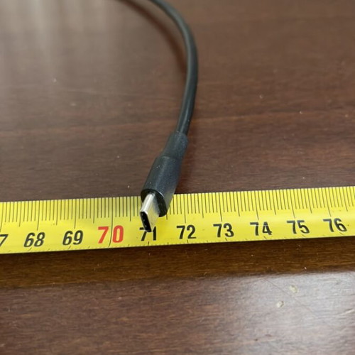 USB cable male to USB C male 51 cm like new