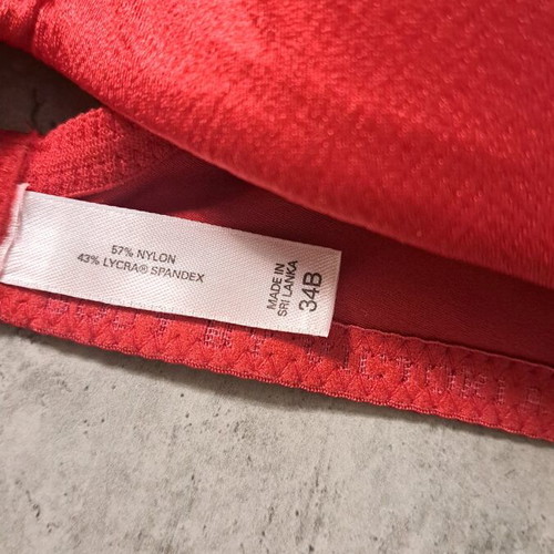 Victoria's Secret bra 75B new, red
