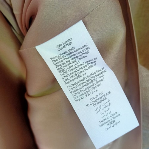 InWear linen dress like new, size 40, beige