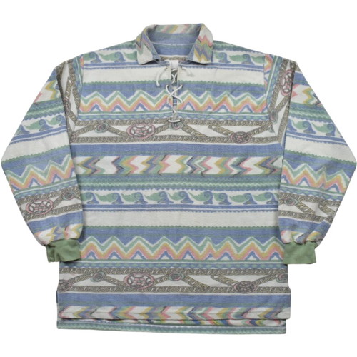 Vintage fleece sweatshirt used, size large