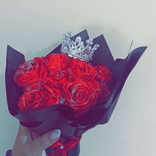 Satin flowers new
