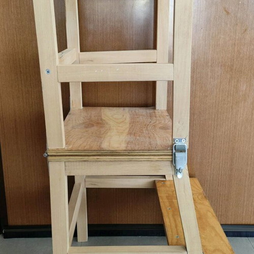 Learning tower handmade used, converts into table
