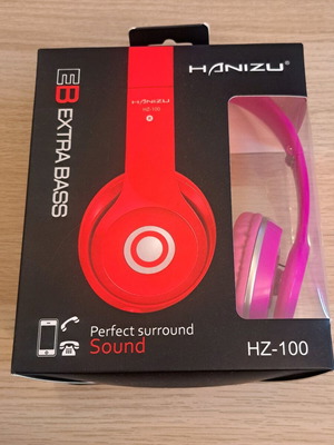 Hanizu Extra Bass Headphones HD voice rose HZ-100 new
