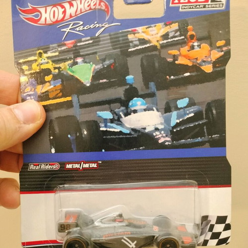 Hot Wheels Racing IZOD Indy Car Series 2012 πλήρες σετ 6 μεταλλικών καρτελών καινούργιο