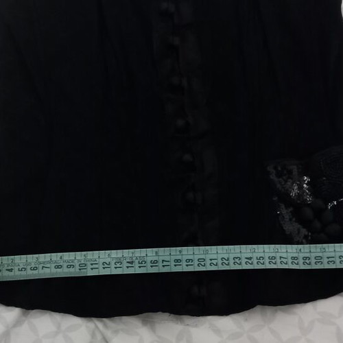 Corset bustier new, size M, black with boning