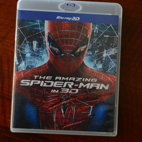 The Amazing Spiderman Blu-Ray 3D like new, 1 disc, subtitles