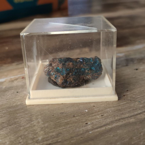 Chalcopyrite Crystal Natural Sample from Mexico used in Box