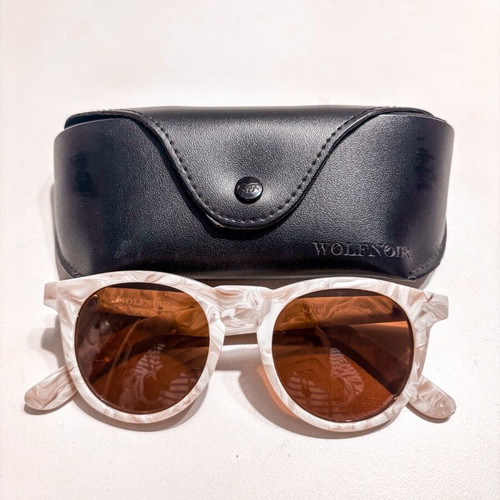 Wolfnoir sunglasses like new, beige