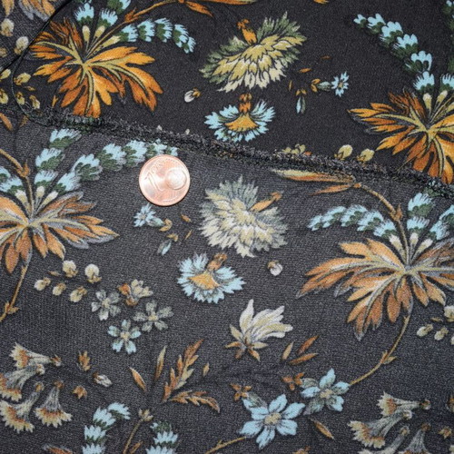 Dolce & Gabbana vintage silk shirt with floral print used, size 42