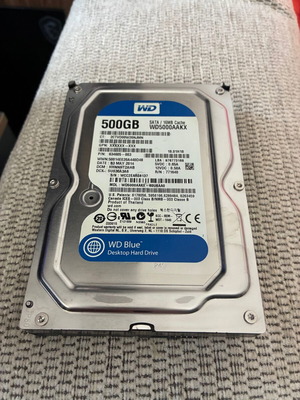 Western Digital Caviar 500GB Sata used, Retro Pc