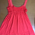 Lussile sleeveless blouse new, orange, size S