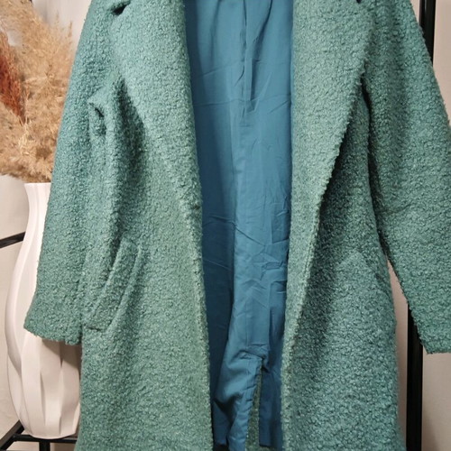 Enzzo Siel Boucle Coat like new, size L