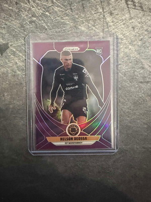 Nelson Deossa Purple 11/125 Panini Prizm FIFA World Cup card like new