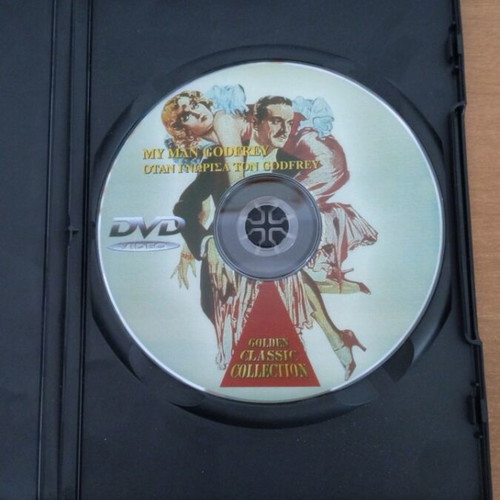 My Man Godfray DVD movie like new, comedy, subtitles