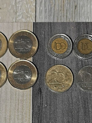 Ουγγρικά φιορίνια σετ σαν καινούργιο, 10 νομίσματα