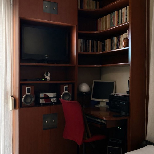 Corner furniture used with large storage space