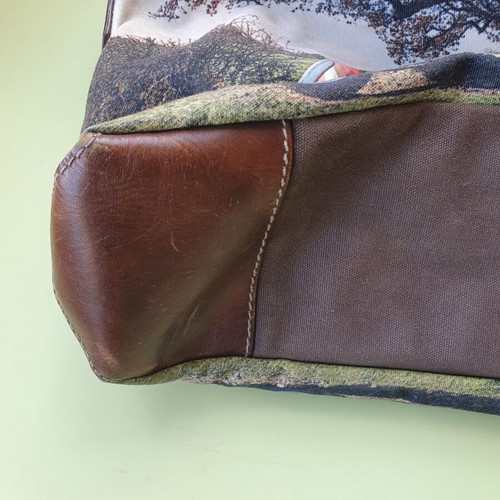 Paul Smith crossbody bag used, colorful, zipper damaged