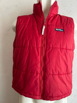 Polo land vest used, red, size L