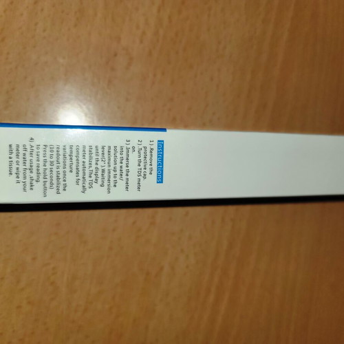 Νέος Τεστ Ποιότητας Νερού TDS με Οθόνη LCD για Ακριβείς Μετρήσεις
