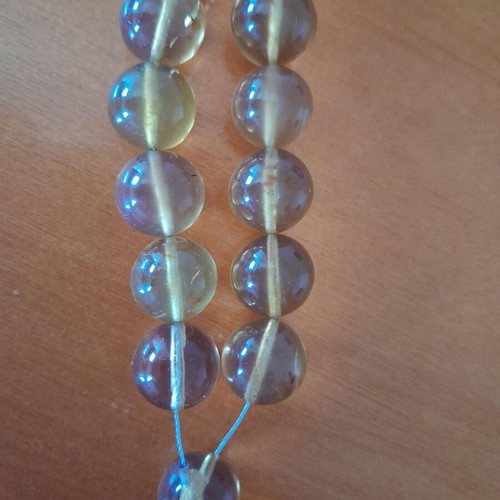 Komboloi genuine Indonesian Blue Amber new, rare quality