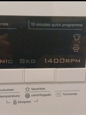 Teka Electronic washing machine 8 kg 1400 RPM