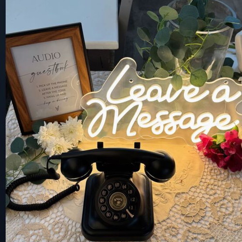 Wish Telephone with Two Light Signs like new