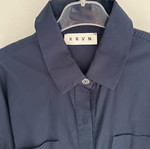 Karavan πουκάμισο σαν καινούργιο, μπλε, oversized