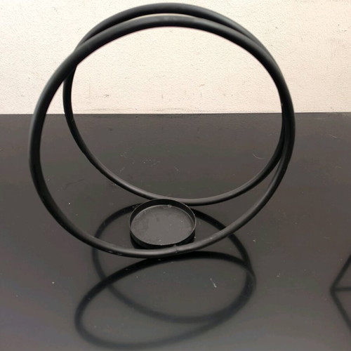 Metal decorative holders for candle or small plant like new