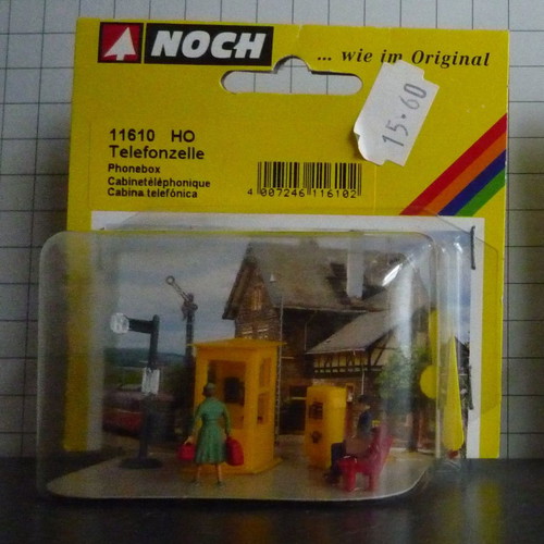Noch 11610 Phonebox model kit items new