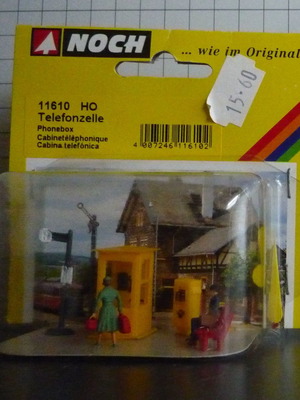 Noch 11610 Phonebox model kit items new