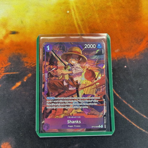 One Piece TCG Shanks OP13-065 card new