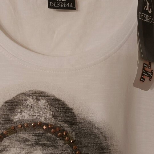 Audrey Hepburn short-sleeve t-shirt brand new with silver details